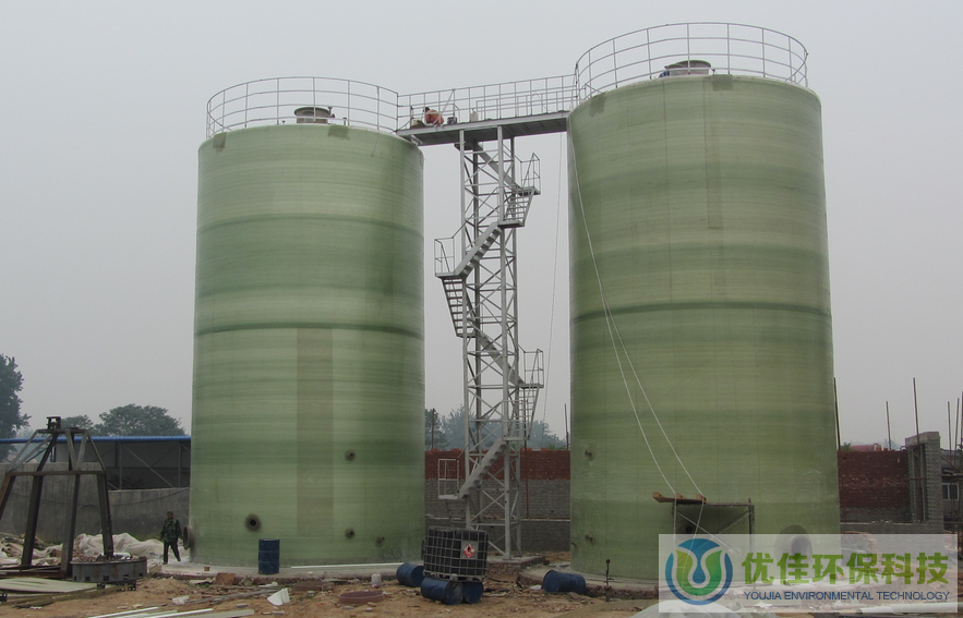 玻璃鋼大型沼氣發酵罐