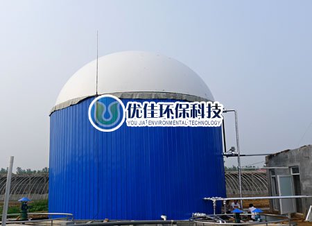 大型沼氣工程一體化雙膜氣柜