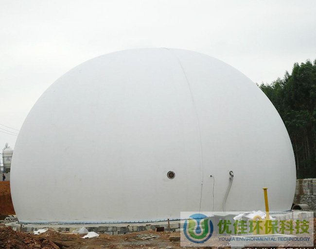 優佳雙膜沼氣儲氣柜案例圖