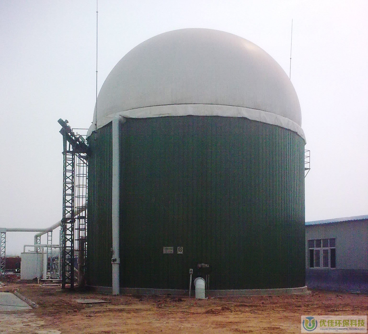 雙膜氣柜沼氣儲氣柜