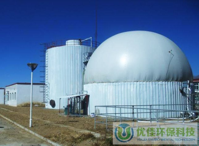 優佳雙膜儲氣柜工程圖片