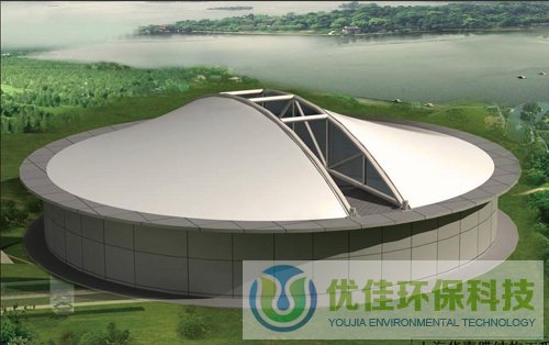 雙膜沼氣儲氣柜柜體概念圖