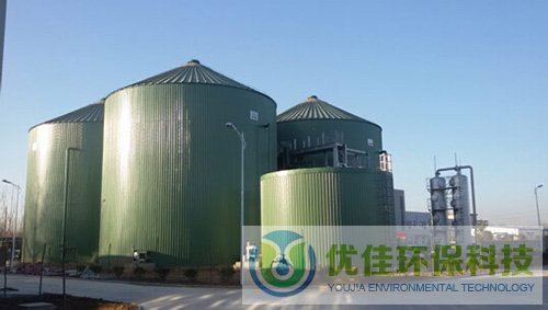 厭氧罐綠色工程效果