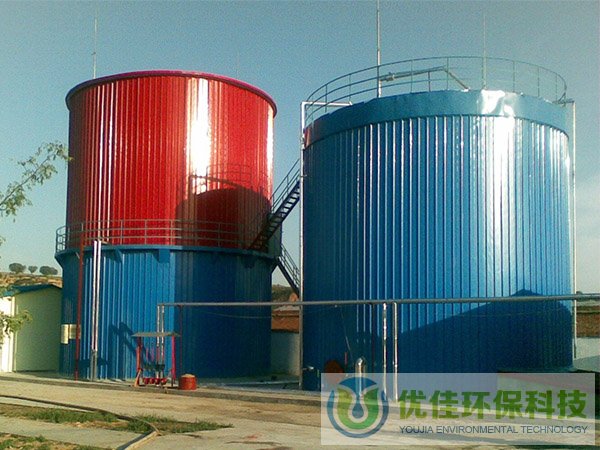 電泳拼裝罐的年產沼氣量