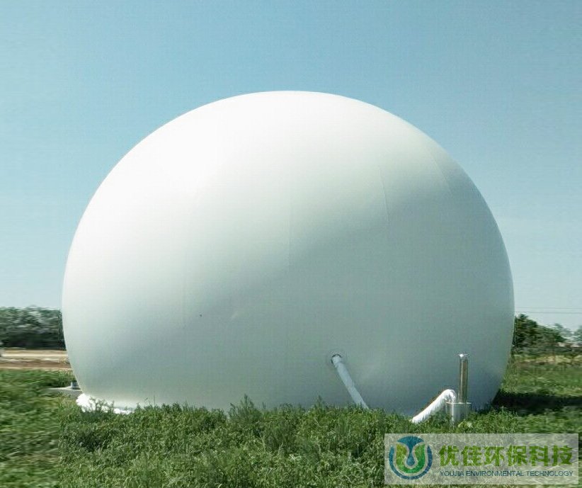 雙膜氣柜工程-1000立方濱州造紙廠